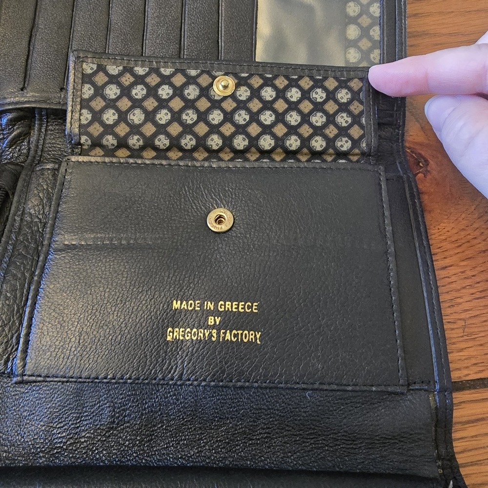 Gregory Womens Black Tri Fold Wallet‎ - Picture 5 of 6